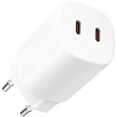 Xiaomi Nano Turbo Charging Power Adapter 45W 2 Puertos USB-C Blanco